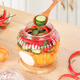Baijie pickle jar glass sealed jar storage jar wine container large capacity 1250ML pickle jar pickle jar