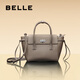Belle (Belle) Tasche Herbst und Winter Frauen 2025 Neue echte Leder Textur Pendler One-Shoulder Crossbody Handtasche X9215AX5 [Pre-Photo-Beratungsinventar] Grau