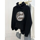 Su Luolin (Suluolin) 2024 Automne Nouveau sweat à capuche H12186 Grey blanc