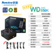 Huntkey WD850K Vollmodul Goldmedaille 850W Computer Stromversorgung (80plus Goldmedaille/Einzelkanal 70.8a/natives PCIE5.0/Vollspannung/LLC+SR+DC-DC)