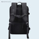 Bange backpack men's business commuting large capacity expandable business trip backpack travel bag school bag gift computer bag black big