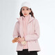 BRELRMON韩版冲锋衣女男防风户外防寒三合一保暖可拆卸滑雪登山服夹克外套 HS12805粉色-女 L