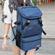Landcase backpack men's travel bag large capacity backpack luggage bag mountaineering bag outdoor sports travel bag 8051 blue large
