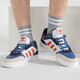 阿迪达斯（adidas）三叶草板鞋男鞋2025夏季新款FORUM复古运动鞋低帮休闲鞋子 IE9902 43 (265mm)