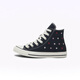 匡威（Converse）官方 All Star男女高帮休闲板鞋帆布鞋黑色A12206C A12206C 35