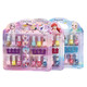 
St. Becky Children's Nail Polish Disney Hand-Teared Water-Sex Baby Girl Aisa Safe and No Taste of Nail Makeup Set Gift Princess Aisa 6 Bottles + 1 Nail Sticker