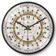 Ziwu Liuzhu Bagua Creative Wall Clock Traditional Chinese Medicine Health Home Clock Beauty Salon SPA Club Silent Wall Clock LQXBK677 Black Needle Black Frame 8 inches (diameter 20 cm)