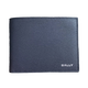 
BALLY men's wallet new cowhide bifold short wallet photo clip card wallet wallet for boyfriend 6305290 dark blue + palladium