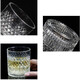 Gudong Xiaoming Whiskey Glass Spirit Glass Set Home European Crystal Glass Wine Glass Beer Glass Bar High-end Gift Box Embossed Whiskey 4 Gift Boxes