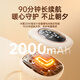 muselove warm uterus belt aunt dysmenorrhea reliever artifact warm abdominal massage device menstruation warm baby giving girlfriend birthday gift [Apricot yellow] relieve dysmenorrhea丨expression of cold 丨massage massage