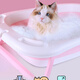 Xiaopu Pet Bath Basin Foldable Cat-Special Bathtub Anti-run Cat Bath Portable Outdoor Small Dog Bath Bucket Main Picture Affordable Model-Berlin Blue