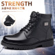 
Xiansheng Yijun Fans use Special Forces Cold-proof Boots 3513 Cruiser Military Hook Men's Cotton Shoes Real Cowhide Men's Boots Wool High-top Special Battle 3519 Black Single Shoes 39