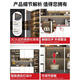 OPPEIN solid wood side cabinet wall integrated cabinet modern simple light luxury living room tea wine cabinet storage cabinet storage cabinet style 15280*40*220 solid wood/Sunfeng