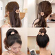 Yidaiier Camellia Clip Clip for Women 2025 Nouvelle tête de dos haut de gamme Rose Clip de cheveux à demi-attaché Clip de fleur Accessoires de cheveux F2694 Clip rose clair / Single 4cm