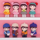 Gelun cartoon little girl cute doll boy couple decoration landscaping birthday gift office desk decoration set 4 boy next door