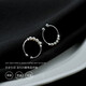 Yijin S925 silver ring female niche design pearl ring cold style high-end retro trendy index finger opening adjustable tail ring pearl ring one