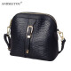 
ANDSEEYOU brand single-shoulder shell bag women crossbody soft leather small bag new trendy and fashionable versatile leather broadband shoulder bag women black
