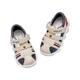 DAVE&BELLA boys' sandals, children's casual shoes, stylish baby shoes, soft-soled toddler shoes, summer new children's shoes, khaki color, in stock 26