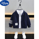 Disney (Disney) Boys' Jackets Autumn Clothes Little Boys Cardigan Two-Year-Old Baby Boy Baseball Uniform Outer Children's Jacket Top Navy Blue (Single Baseball Uniform Jacket) 100cm