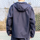 阿迪达斯 （adidas）外套男士夏季运动服梭织防风连帽休闲上衣夹克HE9905 HE9905蓝色 S