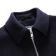 Septwolves woolen coat men's winter lapel business casual jacket young and middle-aged versatile warm tops clothing men's clothing