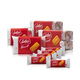 Belgium imported Lotus and Qingbian Coffee Caramel Cookies Gift Box 1105g New Year Gift Box Holiday Gift Company Group Purchase Souvenir 1105g Gift Box Pack