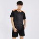 
Dixi badminton uniform sports suit quick-dry men and women volleyball uniform tennis uniform table tennis jersey group purchase custom one piece for women B3890 blue top + 3615 black shorts M
