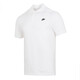 Nike (Nike) Мужская одежда 2025 M NK Club SS Polo Pique Комфортная модная футболка с коротким рукавом FN3895-100 XL