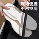 
GUOLUOFEI folding travel slippers for men in summer new portable outdoor travel beach swimming anti-slip flops for women outside wear khaki 9275 265mm M suitable for sizes 39-41
