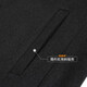 
Fazeya Hengyuanxiang cashmere coat men's mid-length windbreaker woolen coat wool woolen suit collar slim back slit black 180/XL size