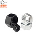 Baodefeng anti-thread hexagonal nut left-hand left-thread nut anti-thread anti-buckle nut M4M5/M6M8/M10M12/M14 8.8 grade iron black anti-thread M10 10 pieces