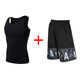 Zhong Asi sports tights men's vest long and short sleeve sweat-absorbent quick-drying breathable basketball running training fitness clothing base pure black waistcoat L Zhong Asi sports tights men's vest long and short sleeve sweat-absorbent quick-drying breathable basketball running training fitness clothing base pure black waistcoat L