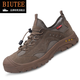 Zapatos de hombre de lujo de marca BiUtee Nuevos zapatos aislados que ahorran mano de obra aislados anti-smash, anti-ejercicio, anti-deslizamiento, ácido y zapatos de trabajo resistentes al álcali para hombres gris 878 38
