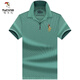 
Woodpecker men's clothing, middle-aged casual men's T-shirt, summer high-end short-sleeved lapel top, POLO, Paul shirt, dad loose, short 999 red, L 17084A, suggest 120-130Jin [Jin equals 0.5 kg]