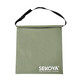 SEKOYA Lure waders storage bag fishing bag fishing gear bag waterproof storage bag fishing waders bag Japanese water fork bag D1000 light khaki