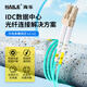 Haile 10 Gigabit Multimode Fiber Pumper LC-LC LOB CONNECTEUR DOUBLE DOUBLE HALOGE HALOGE OM3-300UPC CONNECTEUR 50/125 Pigtail 15 mètres HJ-2LC-LC-MT15