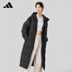 
Adidas (adidas) winter women's hooded long duck down sports and casual down jacket size M