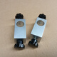 
Optical shaft cross clamp fixing seat fixing aluminum strip cylindrical connector shaft clamp cross bracket top wire clamp iron shaft clamp aluminum alloy 12122 plum blossom screw
