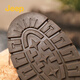 Jeep Chelsea Boots Jeep British Style Martin Boots Mid-High Top Boots de cuero Botas de cuero anti-Ciudad al aire libre Zapatos de cuero casuales Brown 41