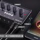 FOSI AUDIO PH04桌面耳放迷你家用耳机放大器高音质音频放大器台式便携式功率放大器 黑色【12V/1A电源适配器】