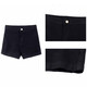 Xiangyi lover black tight high-waisted denim shorts for women summer 25 new style outer wear sports ultra-short A-line casual hot pants black small and tall people can wear M size recommended 95-105 Jin Jin equals 0.5 kg