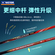 VICTOR victory badminton racket full carbon challenger 9500 ultra-light carbon fiber small hammer offensive single shot big hammer, both offensive and defensive, 9500D red and black 3U (85-89.9g)