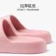 LURAD thick-soled slippers men's summer bathroom bath home sandals couple home slippers women green 38-39
