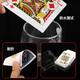 Hengxi Gyt Plastikspielkarten doppelseitige matte PVC-Anti-Falt-Waschmaschinen-Gold-Kunst-Poker verdickte Verschleiß-resistente High-End-Brücke GYT688 Blue One (6 Paare)
