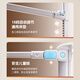 
Wanya bed fence baby fence bed bed guardrail children guardrail baby anti-fall guardrail without nailing three sides Huidiqi 1.8*1 + Hui Glacier 2.0*2_No nailing