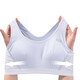 Yu Zhaolin Girl Sport Sport Unterwäsche Schocksicheres Laufweste Junior High School und Highschool-Schüler atmungsaktiven BH während der Entwicklungsperiode 9215 Weiß 1 Stück 2xl /90 (115-130jin [Jin entspricht 0,5 kg])