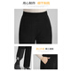 YAYA down pants for women 2023 autumn and winter new fashion versatile straight slim trousers thickened duck down warm pants CF 2325 black 2XL (180)