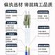 Uplian Gigabit Rat-Arof Armored Multimode Fiber Fiber Latter LC-LC Duplex Fibre LC-SC-FC-ST avec câble de queue annulaire en acier