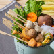 Haoshiwei Japanese Kanto Hotpot Ball Ingredients 10 kinds of skewers combinations 400g (including soup packages) Barbecue Malatang 400g ingredients packages/10 skewers
