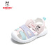 Babudou (Bobdog) Sandalias para niños Sandalias para niños 0-1 años Summer Boys and Girls Baotou Baby Shoes Soft Sole Funcional Shoes Non-Slip 3 Pink Size 15 / Inner Longitud 13.0 cm